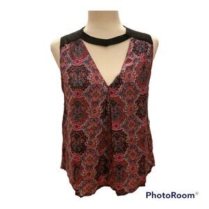 Blush Noir Sleeveless Tank Top